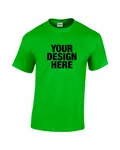 Gildan Adult Heavy Cotton T-Shirt Electric Green