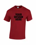 Gildan Adult Heavy Cotton T-Shirt Garnet