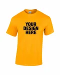 Gildan Adult Heavy Cotton T-Shirt Gold