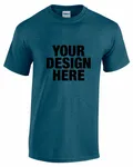 Gildan Adult Heavy Cotton T-Shirt Heather Navy