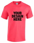 Gildan Adult Heavy Cotton T-Shirt Heather Red