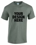 Gildan Adult Heavy Cotton T-Shirt Hthr Militry Grn