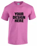 Gildan Adult Heavy Cotton T-Shirt Hthr Rdnt Orchid