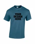 Gildan Adult Heavy Cotton T-Shirt Indigo Blue