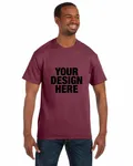 Jerzees Adult DRI-POWER ACTIVE T-Shirt Vint Hth Maroon