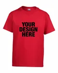 Gildan Youth Ultra Cotton T-Shirt Cherry Red