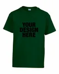 Gildan Youth Ultra Cotton T-Shirt Forest Green