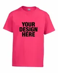 Gildan Youth Ultra Cotton T-Shirt Heliconia