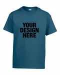 Gildan Youth Ultra Cotton T-Shirt Indigo Blue