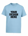 Gildan Youth Ultra Cotton T-Shirt Light Blue