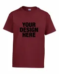 Gildan Youth Ultra Cotton T-Shirt Maroon