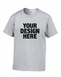 Gildan Youth Ultra Cotton T-Shirt Sport Grey