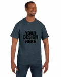 Jerzees Adult DRI-POWER ACTIVE T-Shirt Black Heather