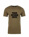 Next Level Apparel Unisex Cotton T-Shirt Military Green