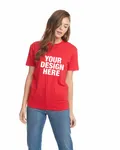 Next Level Apparel Unisex Cotton T-Shirt RED