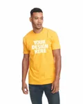 Next Level Apparel Unisex Cotton T-Shirt Gold