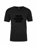 Next Level Apparel Unisex Cotton T-Shirt Graphite Black