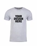 Next Level Apparel Unisex Cotton T-Shirt Heather Gray