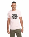 Next Level Apparel Unisex Cotton T-Shirt Light Pink
