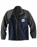 Dri Duck Men's Poly Spandex Motion Softshell Jacket Deep Blue