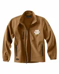 Dri Duck Men's Poly Spandex Motion Softshell Jacket SADDLE