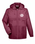 Team 365 Adult Zone Protect Lightweight Jacket SPORT MAROON