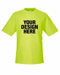 Team 365 Men's Zone Performance T-Shirt SAFETY YELLOW