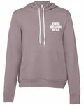 Bella + Canvas Unisex Sponge Fleece Pullover Hoodie Storm