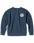 Comfort Colors Adult Crewneck Sweatshirt Blue Jean