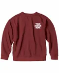 Comfort Colors Adult Crewneck Sweatshirt Crimson