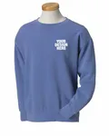 Comfort Colors Adult Crewneck Sweatshirt Flo Blue