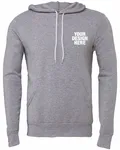 Bella + Canvas Unisex Sponge Fleece Pullover Hoodie Athletic Heather