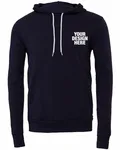 Bella + Canvas Unisex Sponge Fleece Pullover Hoodie Navy