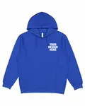LAT Adult Pullover Fleece Hoodie ROYAL
