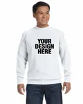 Comfort Colors Adult Crewneck Sweatshirt WHITE