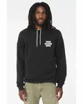 Bella + Canvas Unisex Sponge Fleece Pullover Hoodie VINTAGE BLACK