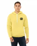 Bella + Canvas Unisex Sponge Fleece Pullover Hoodie YELLOW