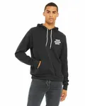 Bella + Canvas Unisex Sponge Fleece Pullover Hoodie Dark Grey