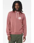 Bella + Canvas Unisex Sponge Fleece Pullover Hoodie Heather Mauve