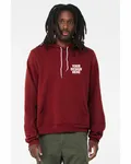 Bella + Canvas Unisex Sponge Fleece Pullover Hoodie Cardinal