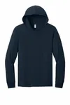 Jerzees Classics Unisex Cotton Long Sleeve Hooded T-Shirt 363LH J. Navy