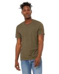 Bella + Canvas Unisex Sueded T-Shirt Heather Olive