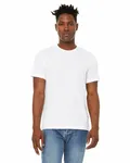 Bella + Canvas Unisex Sueded T-Shirt Solid Wht Blend