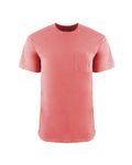 Next Level Apparel Adult Inspired Dye Crew with Pocket Guava