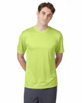 Hanes Adult Cool DRI with FreshIQ T-Shirt SAFETY GREEN