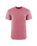 Next Level Apparel Adult Inspired Dye Crew with Pocket Smoked Paprika