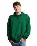 Russell Athletic Unisex Dri-Power Hooded Sweatshirt Dark Green