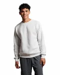 Russell Athletic Unisex Dri-Power Crewneck Sweatshirt WHITE