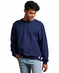 Russell Athletic Unisex Dri-Power Crewneck Sweatshirt Navy