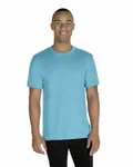 Jerzees Adult Snow Heather T-Shirt Carbn Blu Snw Ht
